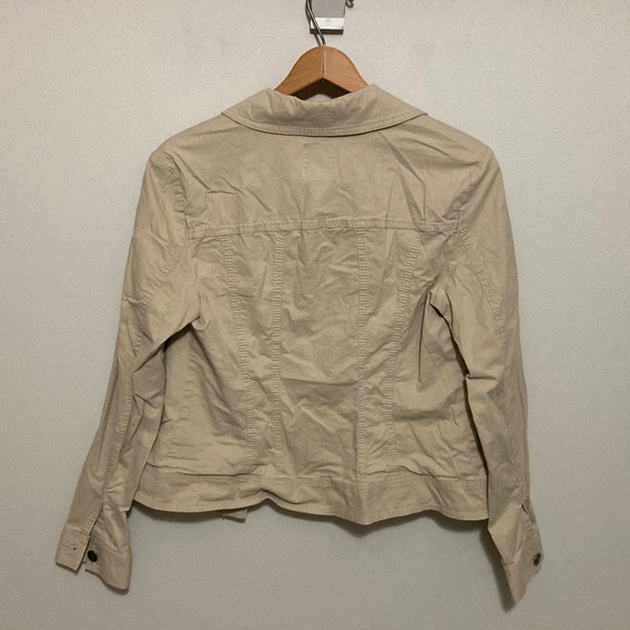 Amber Sun Tan Beige Khaki Jacket, Women’s Size Medium - Picture 6 of 6